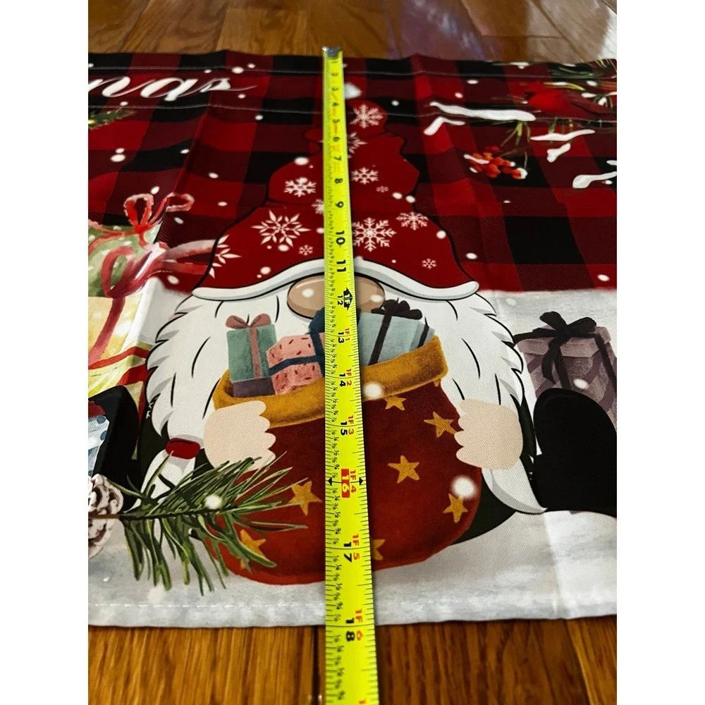Sensfun Christmas Backdrop decor Merry Christmas Banner Party Decorations Winter
